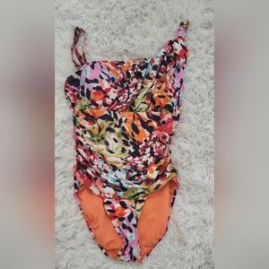Colorful One Piece Swimsuit sz 8